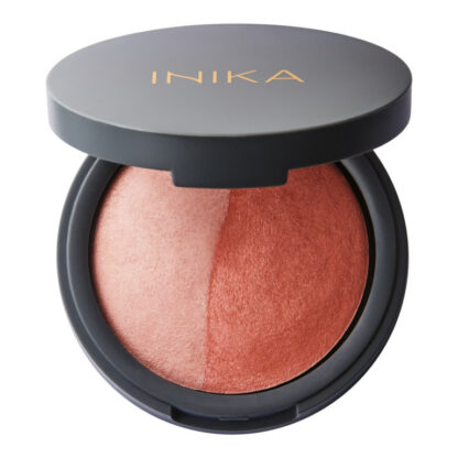 INIKA Organic Baked Blush Duo – Burnt Peach 6,5 g