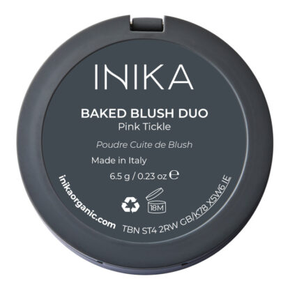 INIKA Organic Baked Blush Duo – Pink Tickle 6,5 g