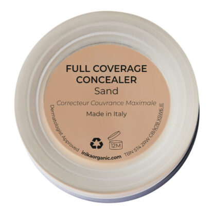 INIKA Organic Full Coverage Concealer – Sand 3,5 g