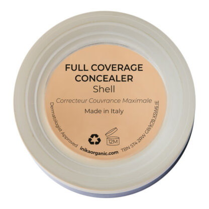 INIKA Organic Full Coverage Concealer – Shell 3,5 g