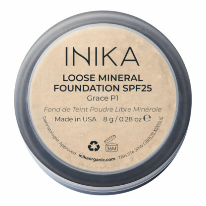 INIKA Organic Loose Mineral Foundation SPF 25 Grace 8 g