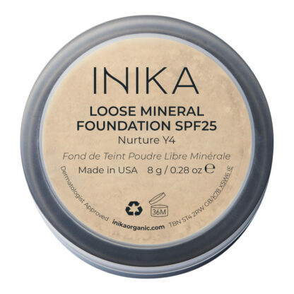 INIKA Organic Loose Mineral Foundation SPF 25 Nurture 8 g